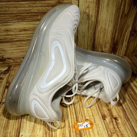 Size 11.5 - Nike Air Max 720 Metallic Platinum White 2019 - Picture 1 of 7